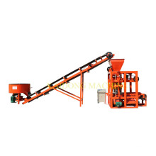 Construction building automatic brick cement concrete hollow block making machine